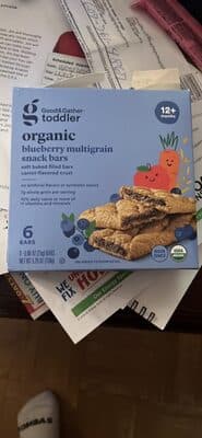Organic Blueberry Multigrain Snack Bars