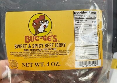 Buc-ee's Sweet & Spicy Beef Jerky
