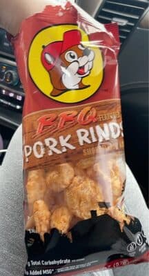 BBQ flavored Pork Rinds