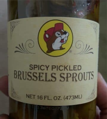 Spicy Pickled Brussels Sprouts