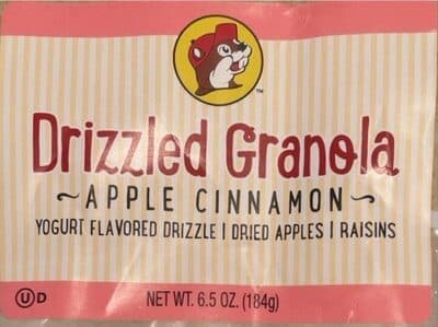 Drizzled Granola Apple Cinnamon