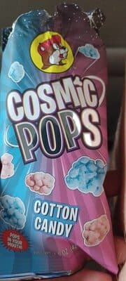 Cotton candy cosmic pops