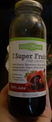 7 Super Fruits From Concentrate