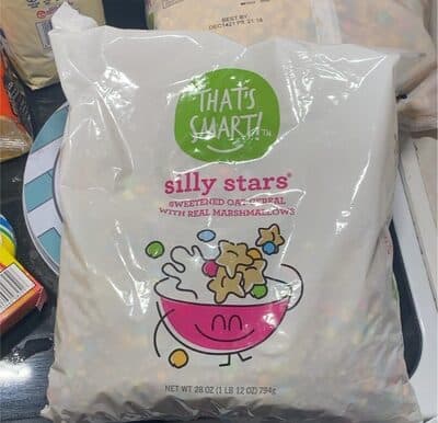 Silly Stars, Sweetened Oat Cereal with Real Marshmallows