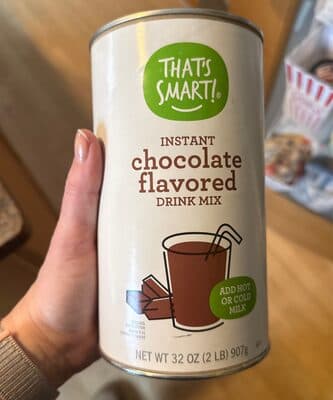 Chocolate Flavored Instant Drink Mix