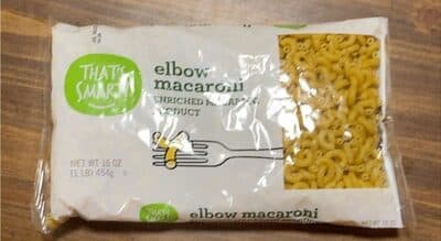 ENRICHED MACARONI PRODUCT, ELBOW MACARONI