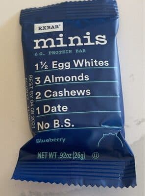 Blueberry Minis Protein Bar