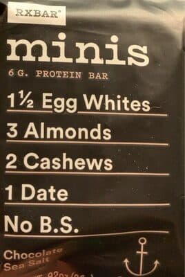 Chocolate Sea Salt Minis Protein Bar