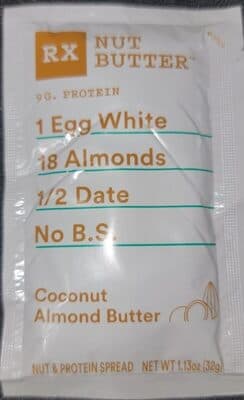 Coconut Almond Butter Nut & Protein Spread