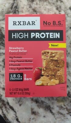 Strawberry Peanut Butter Bar
