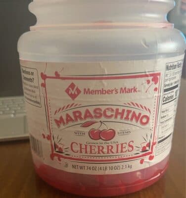 Maraschino Cherries With Stems