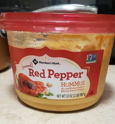 Roasted Red Pepper Hummus