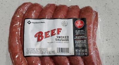 Beef Smoked Sausage