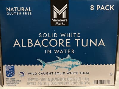 Solid White Albacore Tuna in Water
