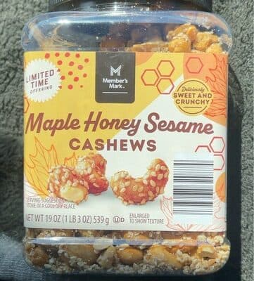 Maple Honey Sesame Cashews