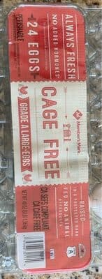 Cage Free Grade A Large Eggs