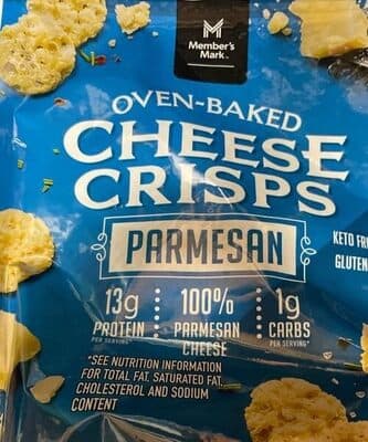 Evan baked cheese crisps, Parmesan
