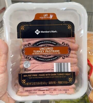 Uncured Turkey Pastrami