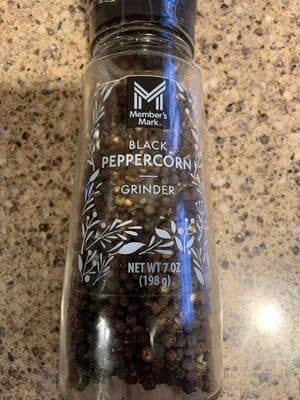 Black Peppercorn Grinder