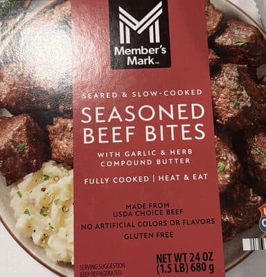 Seasoned Beef Bites