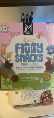 Spring Fruit Snacks, Naturally Flavored