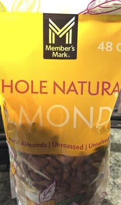 Whole Natural Almonds