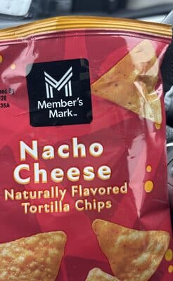Nacho Cheese Naturally Flavored Tortilla Chips