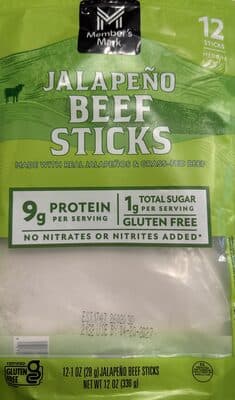 Jalapeño Beef Sticks