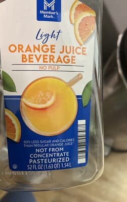 Light Orange Juice