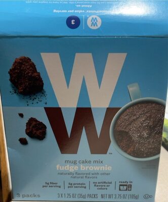 Fudge brownie mug cake high protein