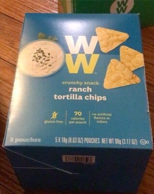 Ranch tortilla chips