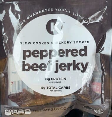 Peppered Beef Jerky