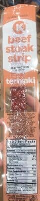 Teriyaki Beef Steak Strip