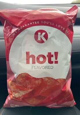 Hot Flavored Potato Chips