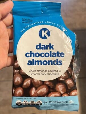 Dark Chocolate Almonds
