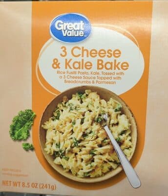 3 cheese kale bake