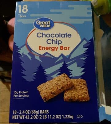 Chocolate Chip Energy Bar