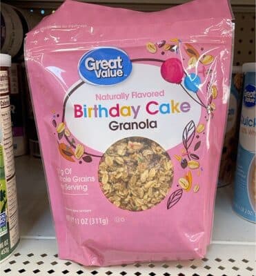 Birthday Cake Granola