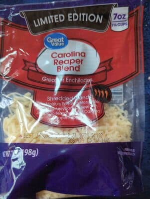 Carolina Reaper Blend shredded cheese