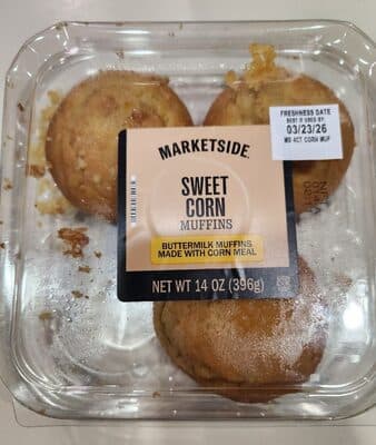 Sweet Corn Muffins