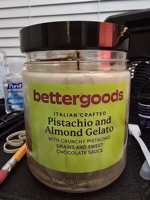 Pistachio And Almond Gelato
