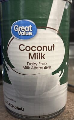 Coconut Milk Dairy Free Milk Alternative