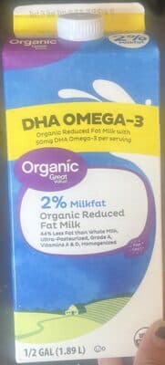 Organic 2% Milk