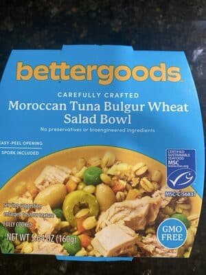 Bettergoods moroccan tuna bowl