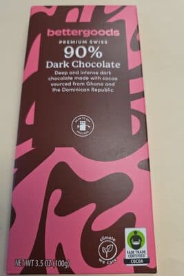 90% Dark Chocolate