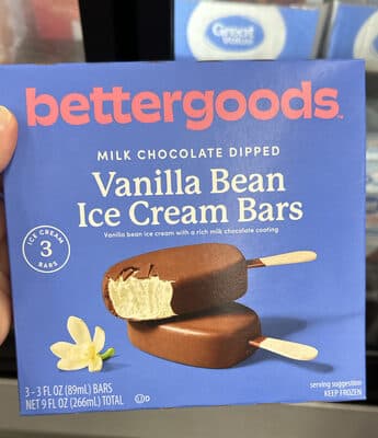 Vanilla Bean Ice Cream Bars
