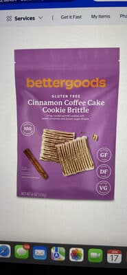 Cinnamon Cookie Brittle