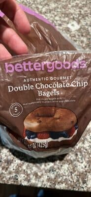 Double Chocolate Chip Bagels
