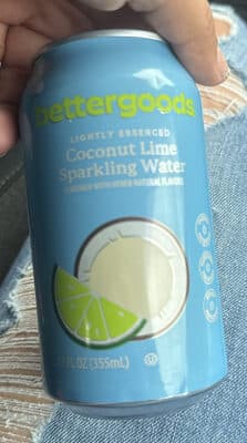 Coconut Lime Sparkling Water