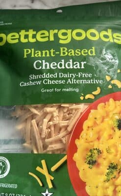 Plant Based Cheddar Cheese